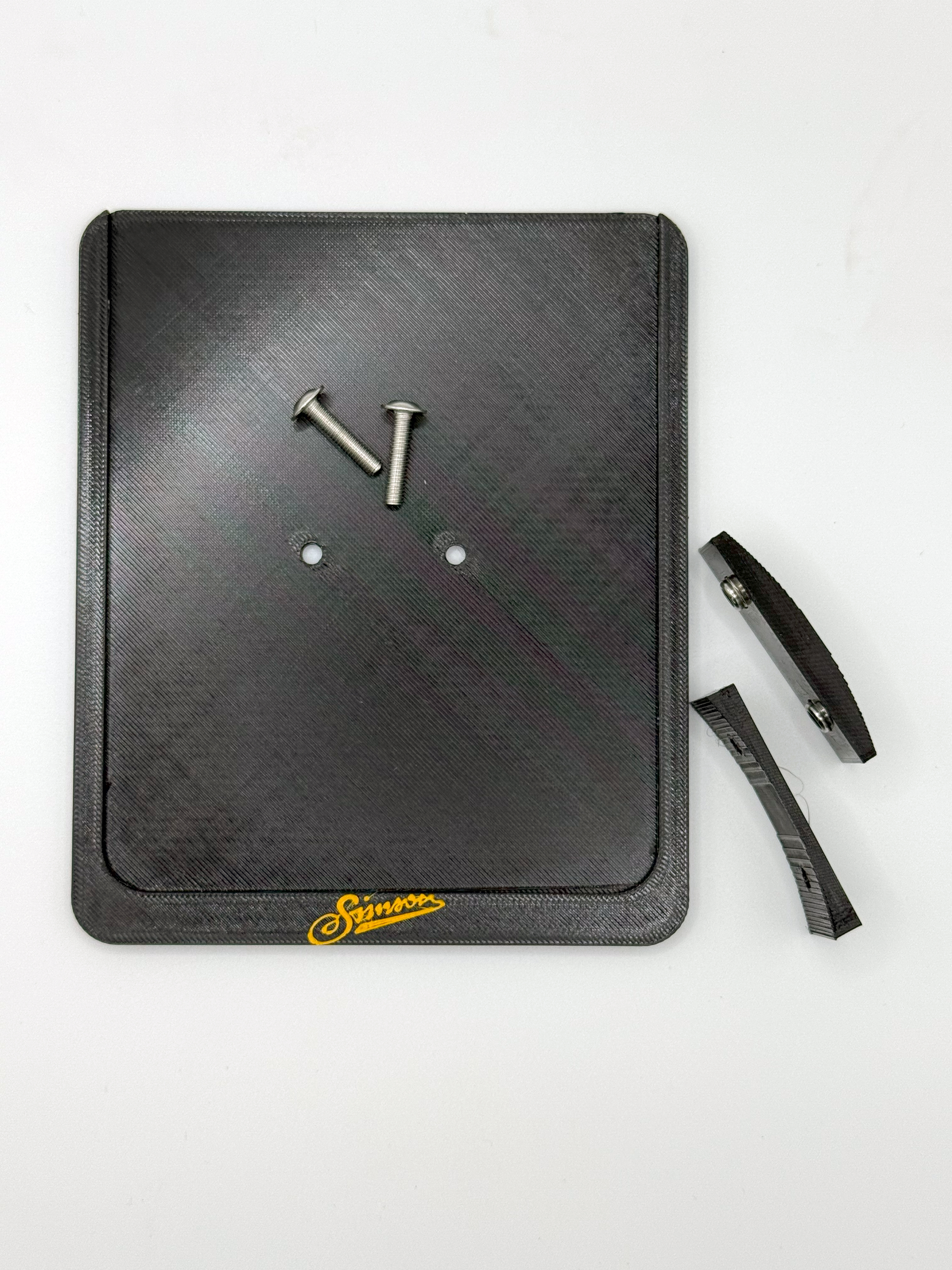 Kennzeichenhalter Pro für Simson (Star/Spatz/Habicht/ähnliche) – Stabil, vibrationsgedämpft, personalisiert Kennzeichenhalter Pro für Simson (Star/Spatz/Habicht/ähnliche) – Stabil, vibrationsgedämpft, personalisiert